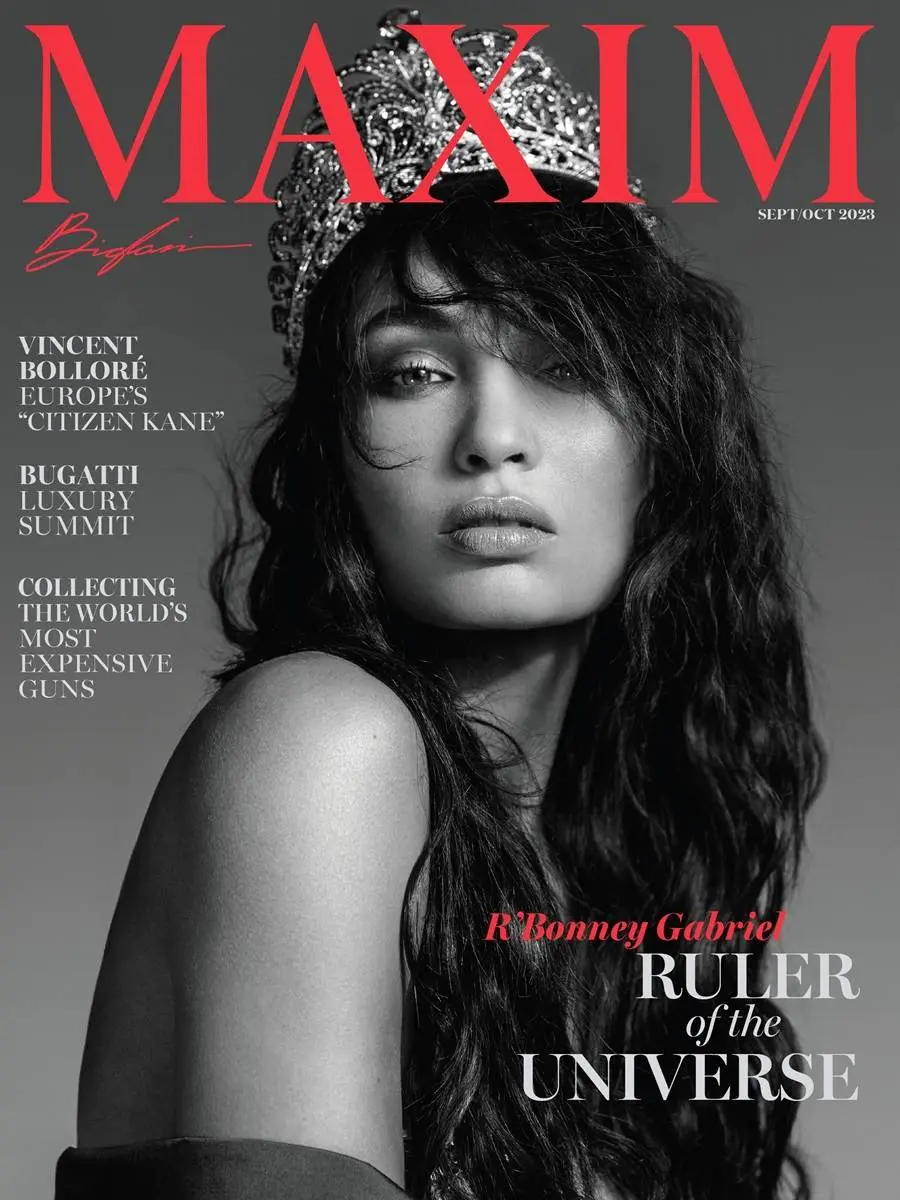 R&rsquo;Bonney Gabriel @ MAXIM usa Sep-Oct 2023