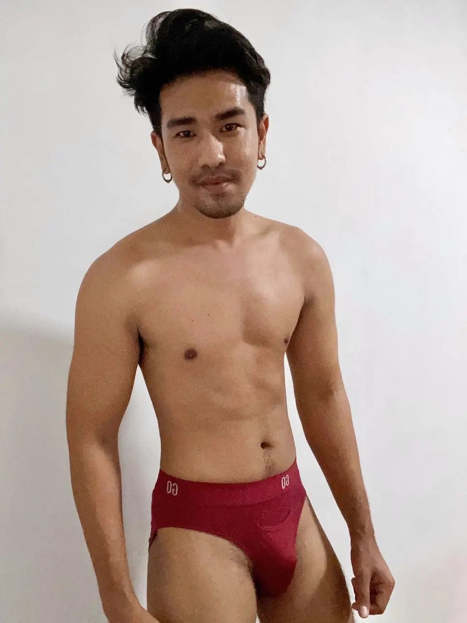 พ่อค้าขายกางเกงในแบบบ้านๆ