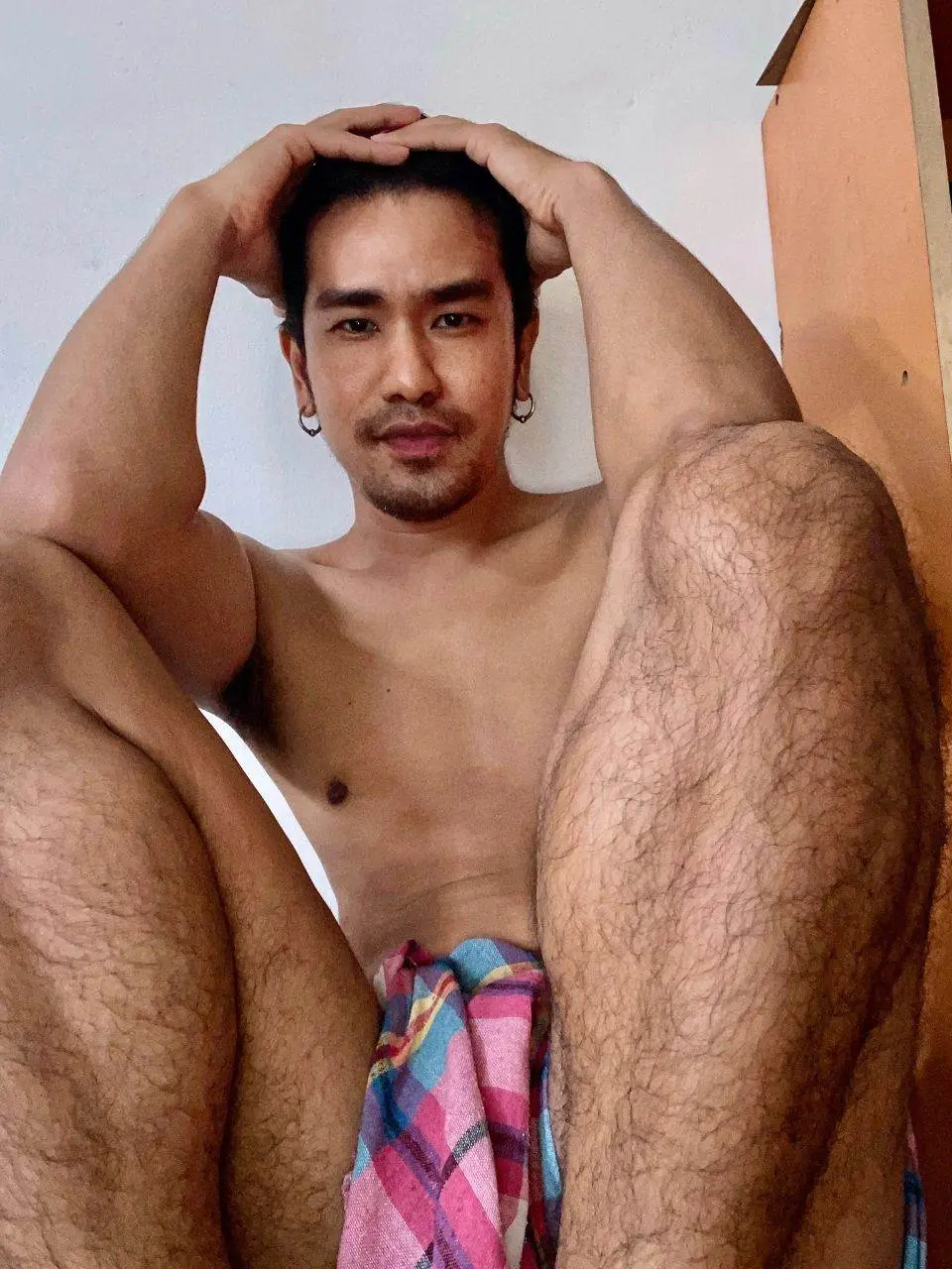 พ่อค้าขายกางเกงในแบบบ้านๆ