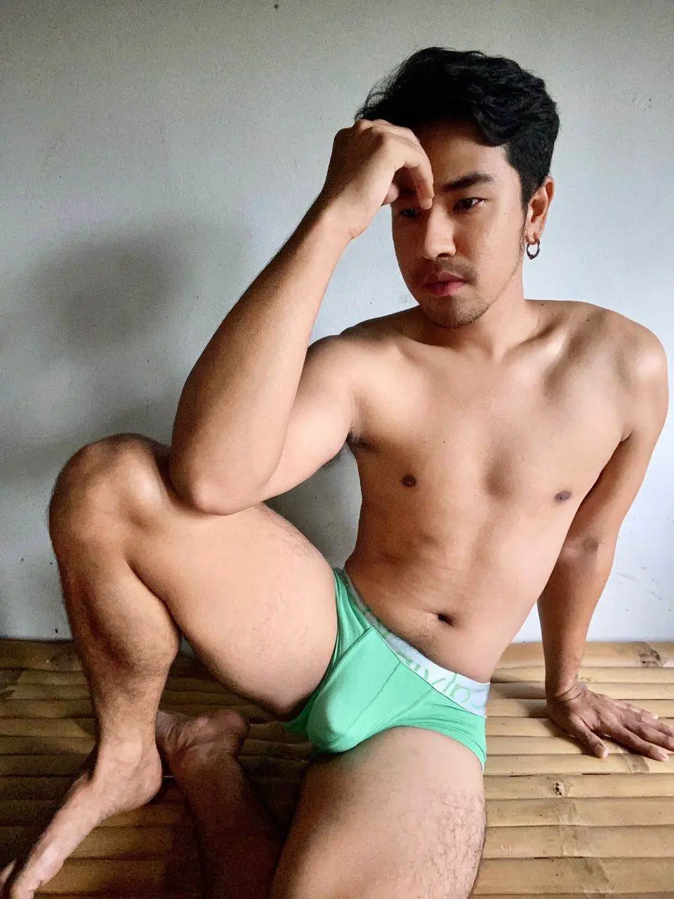 พ่อค้าขายกางเกงในแบบบ้านๆ