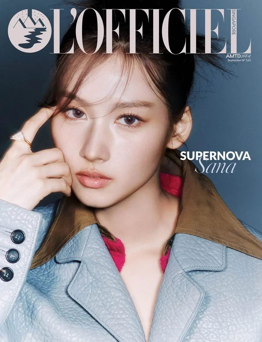 (Twice) Sana @ L&rsquo;Officiel Singapore September 2023