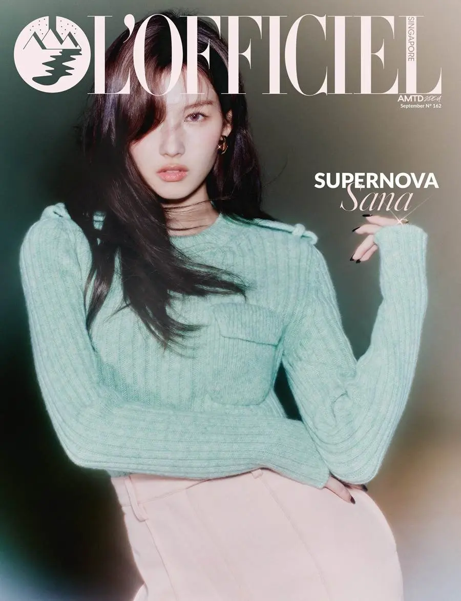 (Twice) Sana @ L&rsquo;Officiel Singapore September 2023