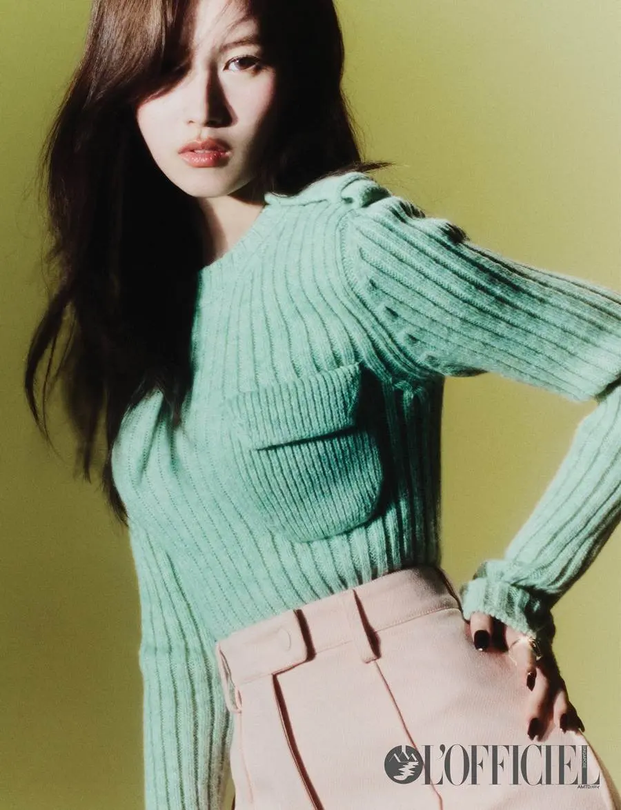 (Twice) Sana @ L&rsquo;Officiel Singapore September 2023