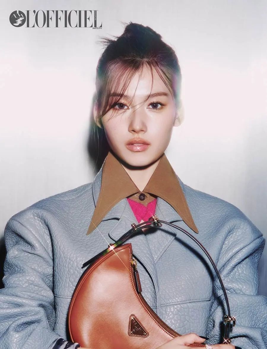 (Twice) Sana @ L&rsquo;Officiel Singapore September 2023