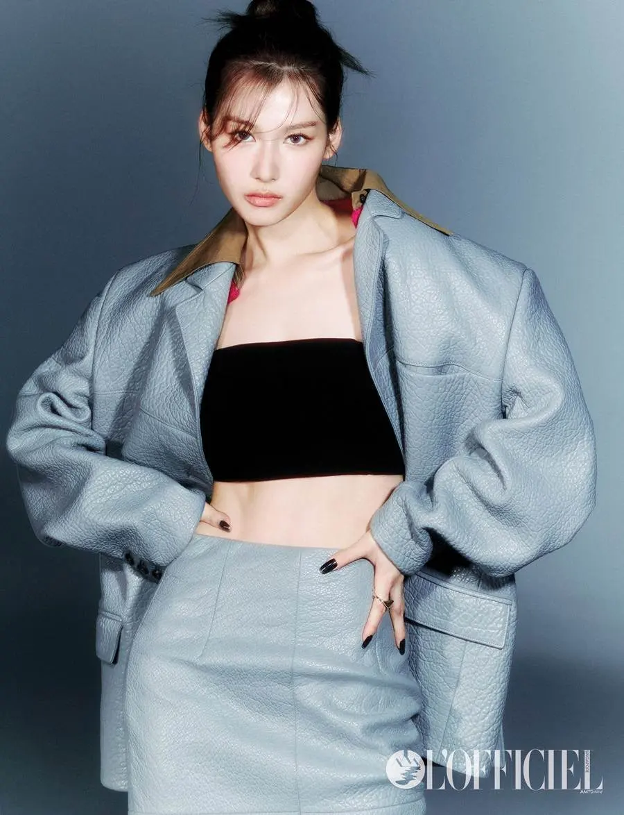 (Twice) Sana @ L&rsquo;Officiel Singapore September 2023