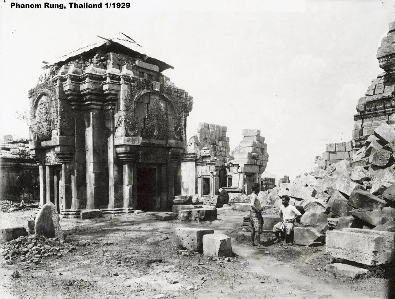 Old Pictures of Stones Temples in Thailand 🇹🇭