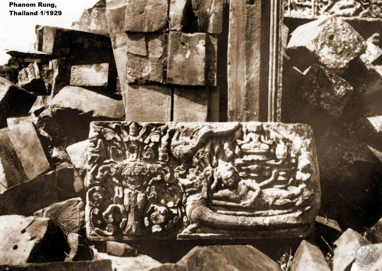 Old Pictures of Stones Temples in Thailand 🇹🇭