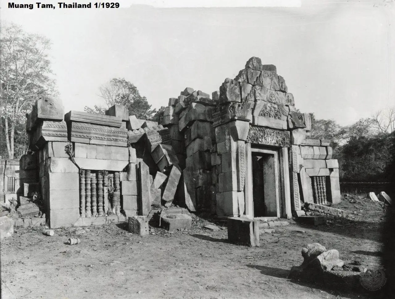 Old Pictures of Stones Temples in Thailand 🇹🇭