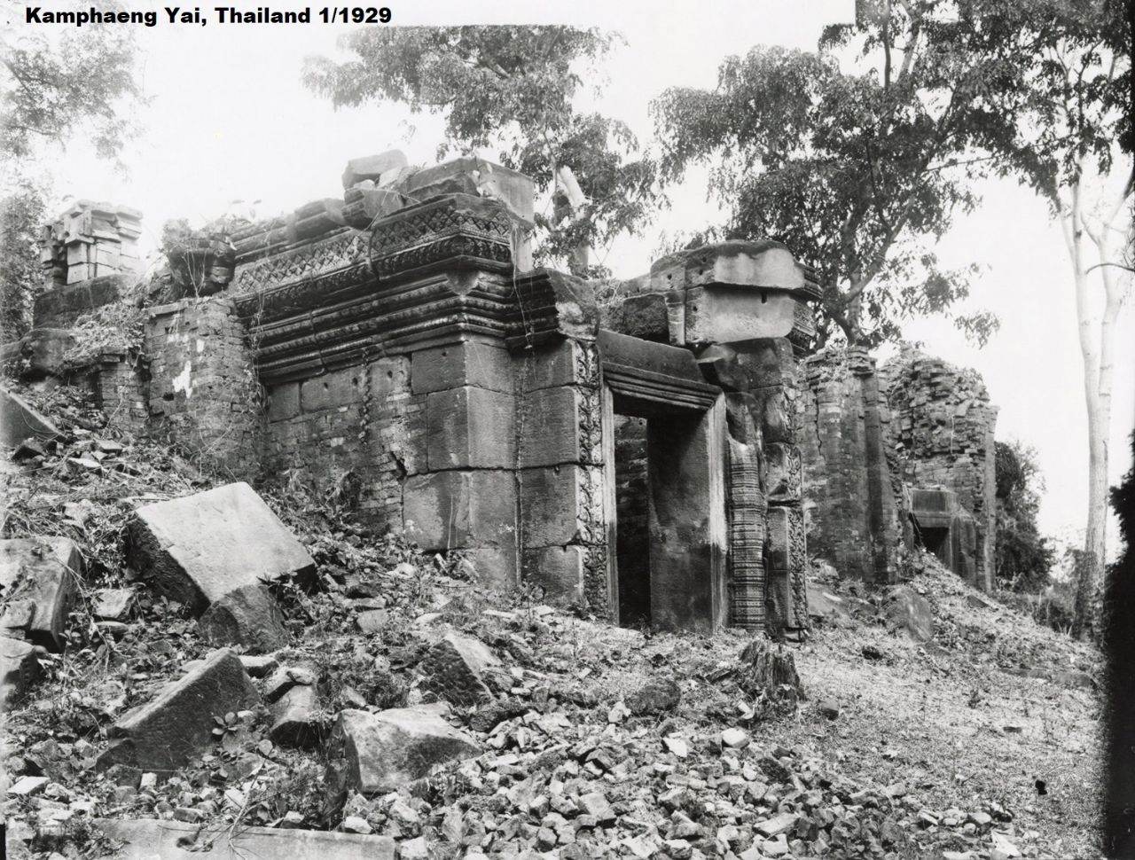 Old Pictures of Stones Temples in Thailand 🇹🇭