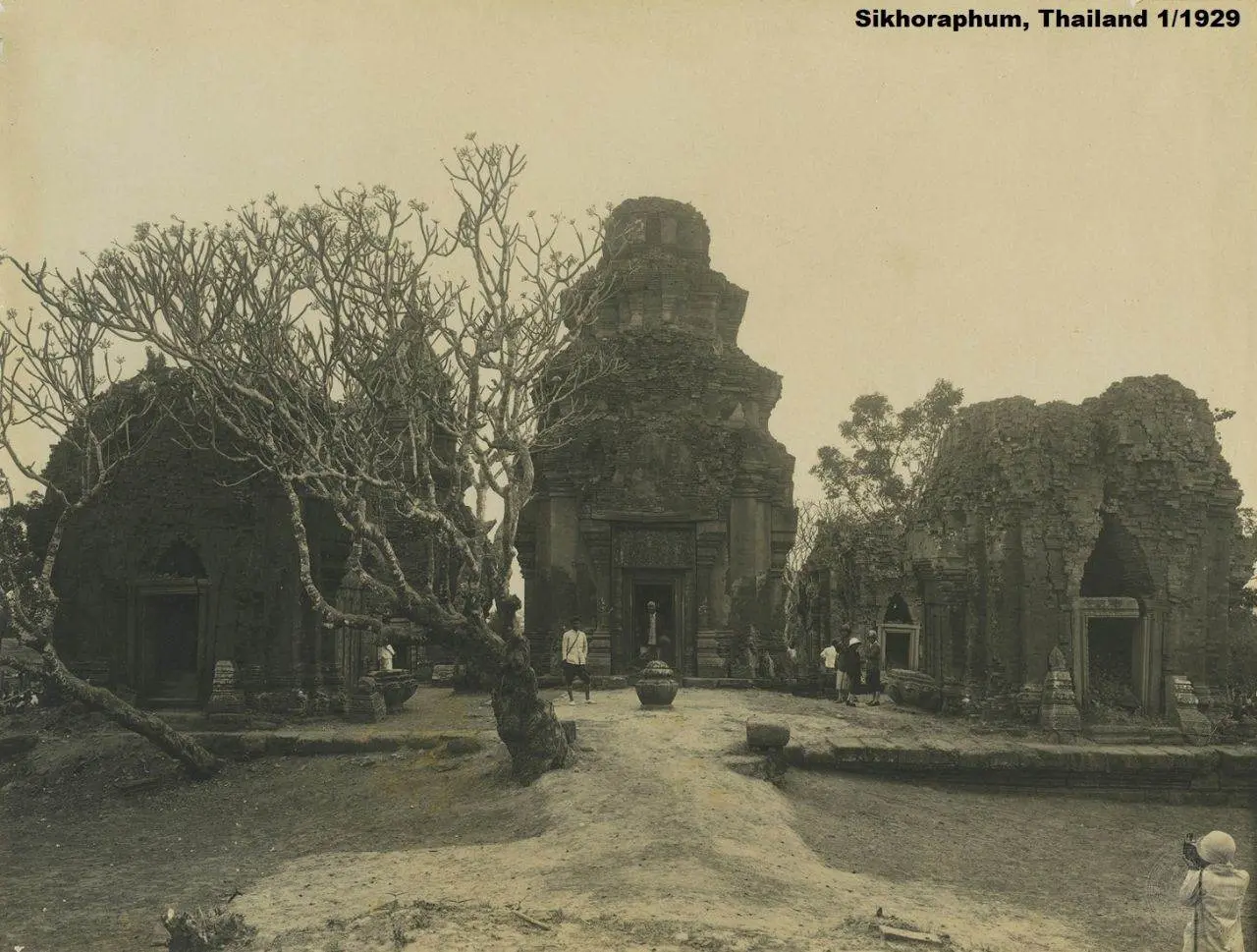 Old Pictures of Stones Temples in Thailand 🇹🇭