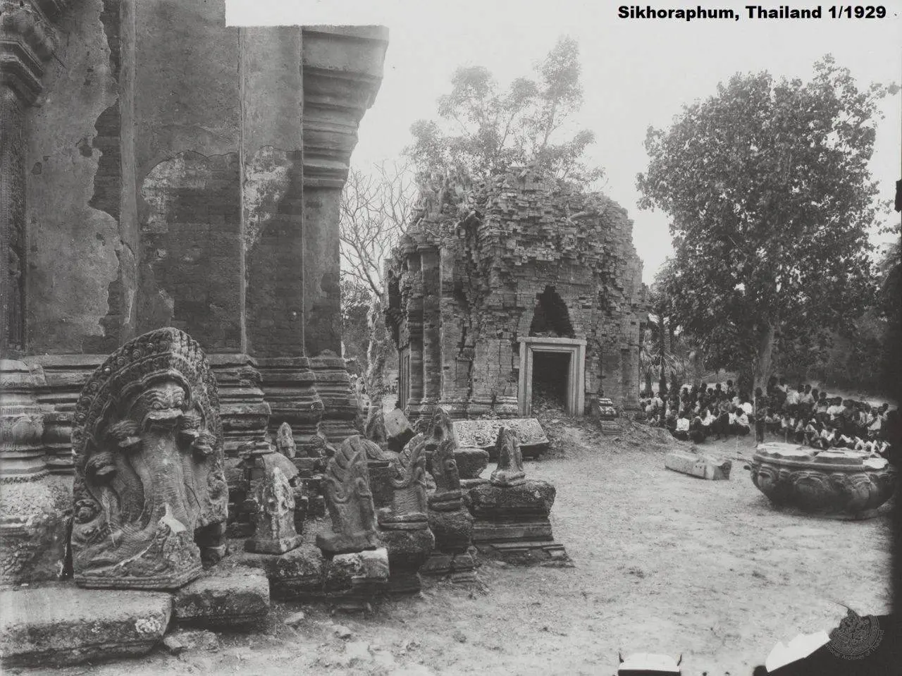 Old Pictures of Stones Temples in Thailand 🇹🇭