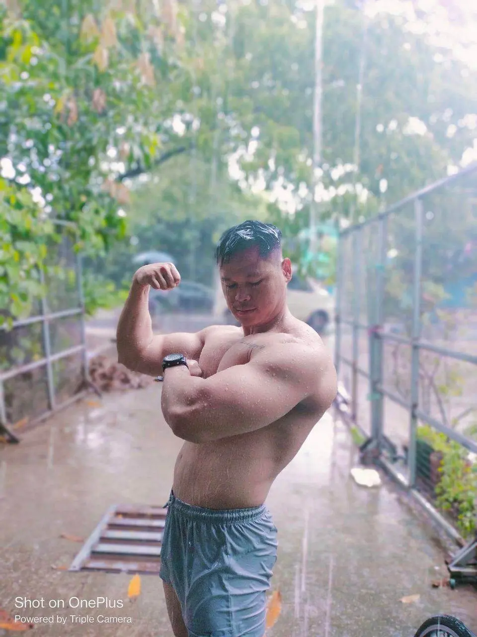 ฝนเทลงมา