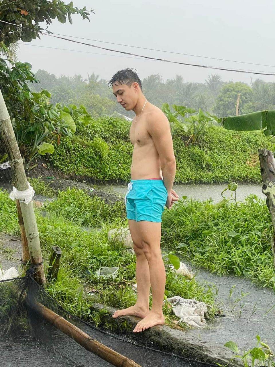 ฝนเทลงมา