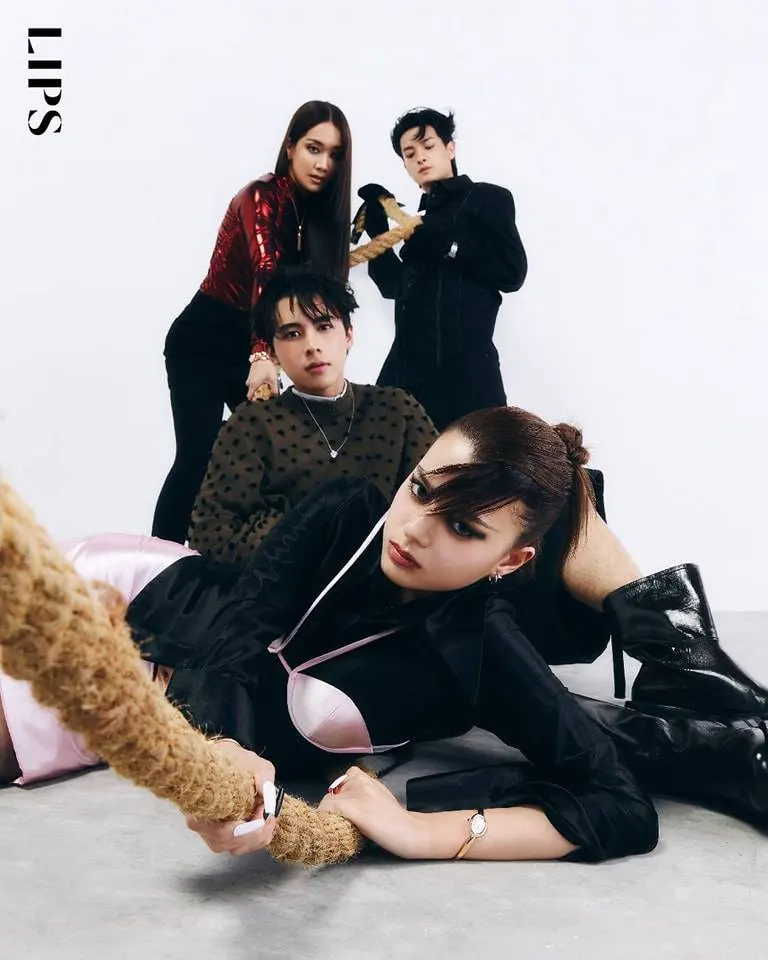 เบ็คกี้-รีเบคก้า, มายด์-อาทิตยา, โทนี่-อันโทนี่ & ขุนพล-ปองพล @ LIPS Magazine vol.25 no.3 September 2023