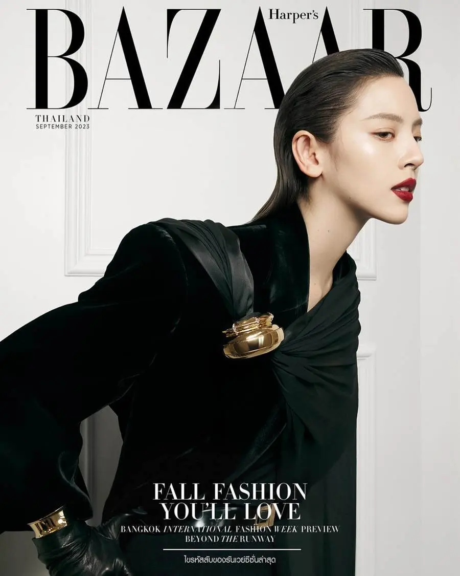 ณิชา-ณัฏฐณิชา @ Harper's BAZAAR Thailand September 2023