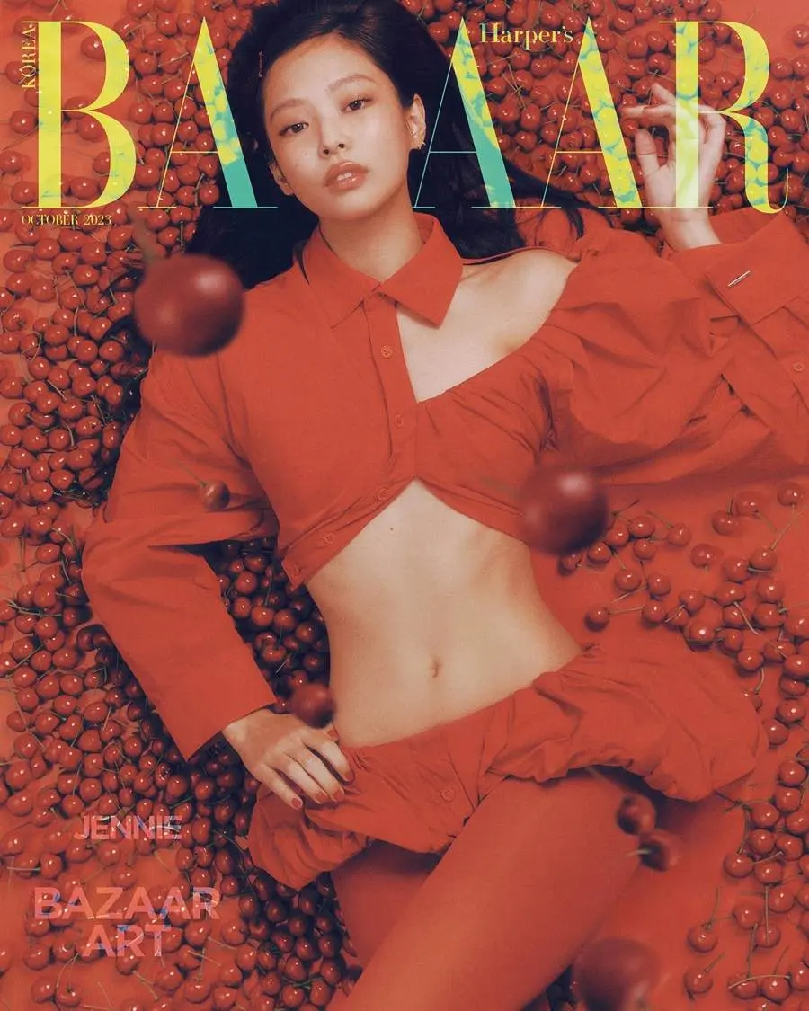 (BLACKPINK) Jennie @ Harper's BAZAAR Korea October 2023