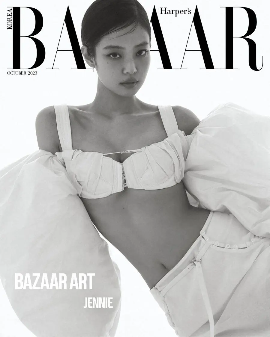 (BLACKPINK) Jennie @ Harper's BAZAAR Korea October 2023