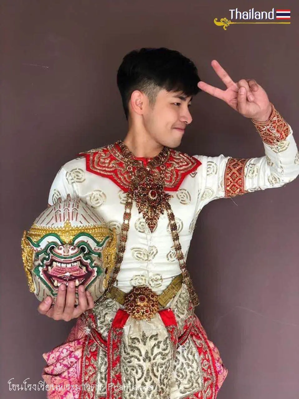 THAILAND 🇹🇭 | New Generation People of Thai Khon Mask, 2023