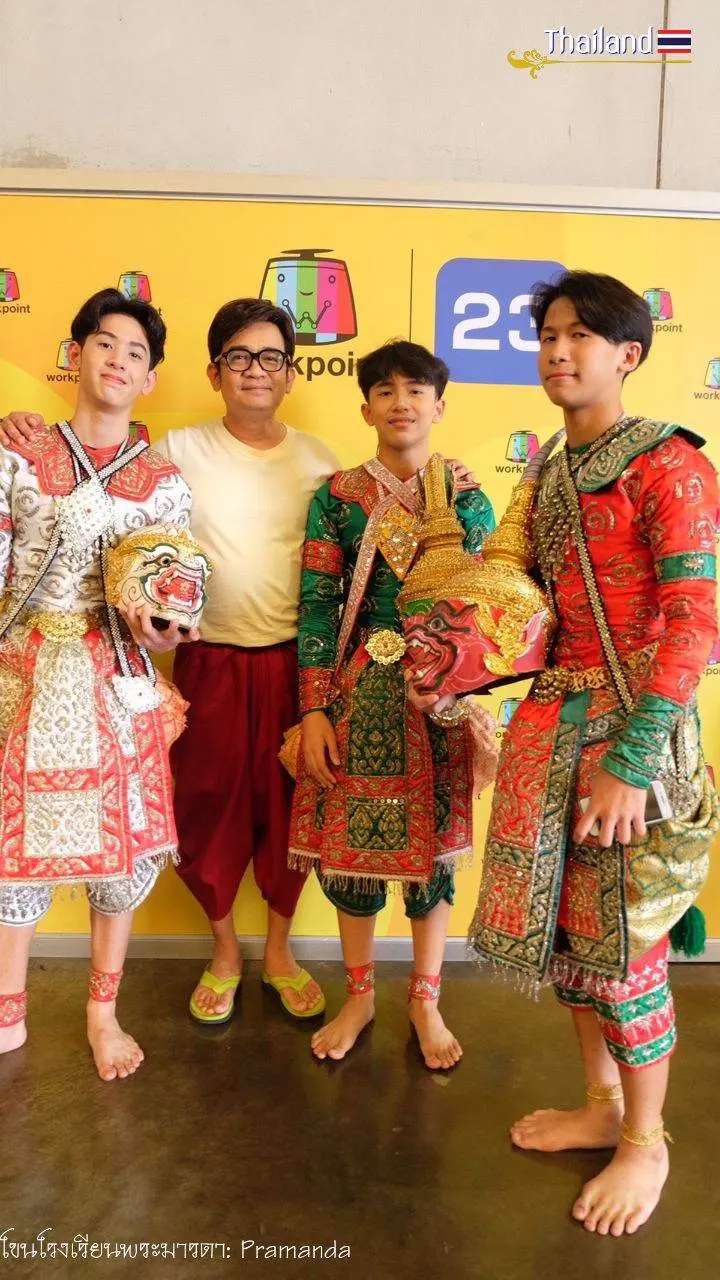 THAILAND 🇹🇭 | New Generation People of Thai Khon Mask, 2023
