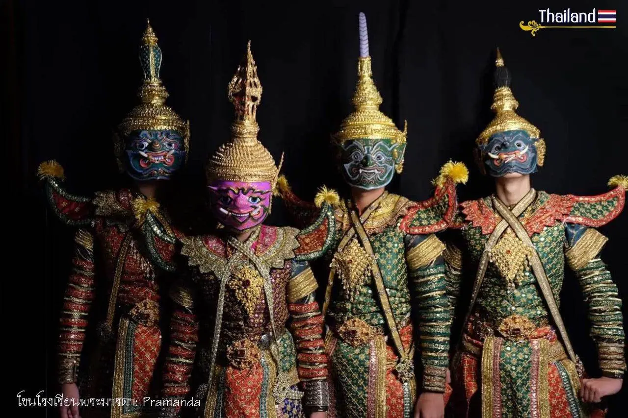 THAILAND 🇹🇭 | New Generation People of Thai Khon Mask, 2023