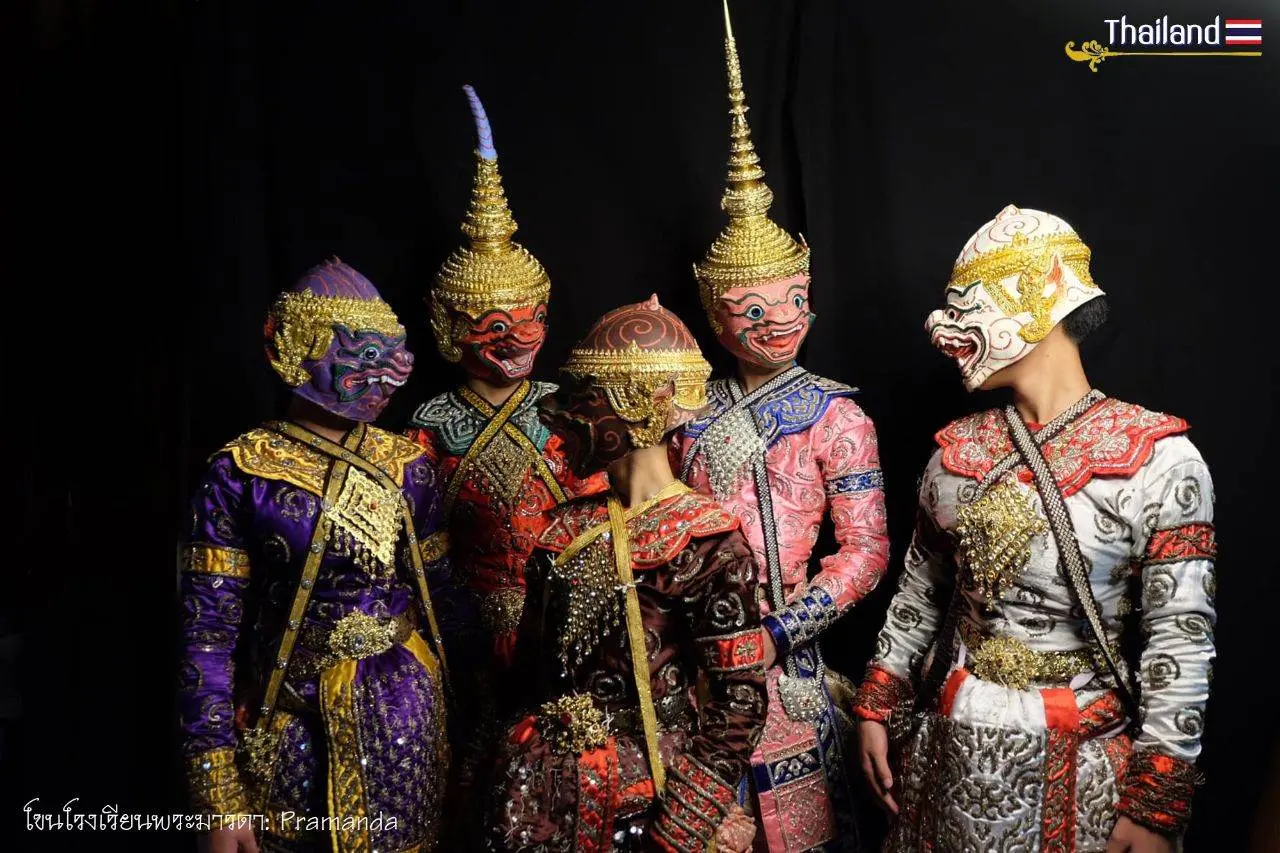 THAILAND 🇹🇭 | New Generation People of Thai Khon Mask, 2023