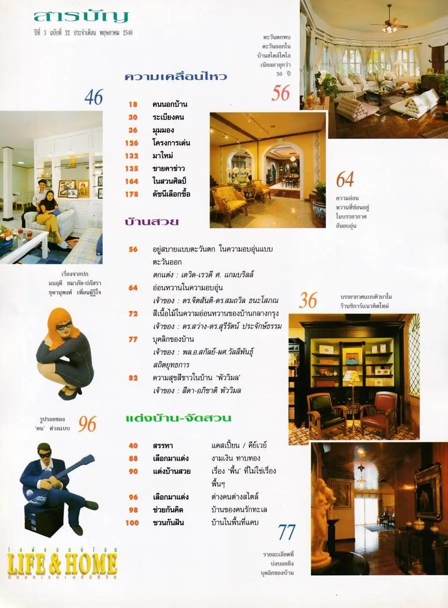 (วันวาน) ตุ๋ย มนฤดี & กบ ปภัสรา @ Life & Home vol.3 no.32 May 1997