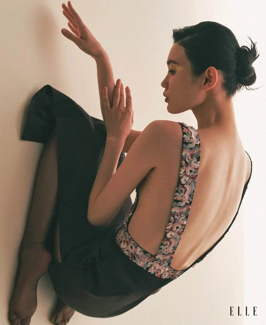 Ming Xi @ ELLE Singapore October 2023