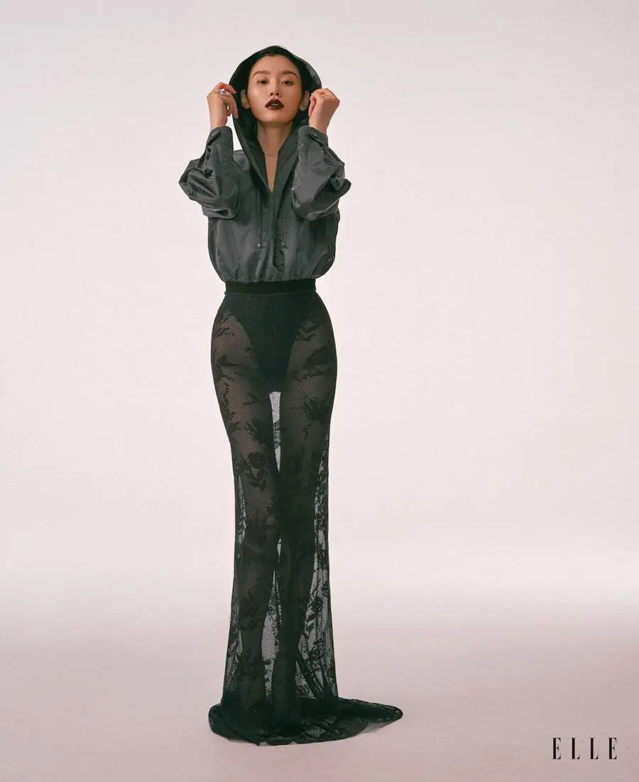 Ming Xi @ ELLE Singapore October 2023
