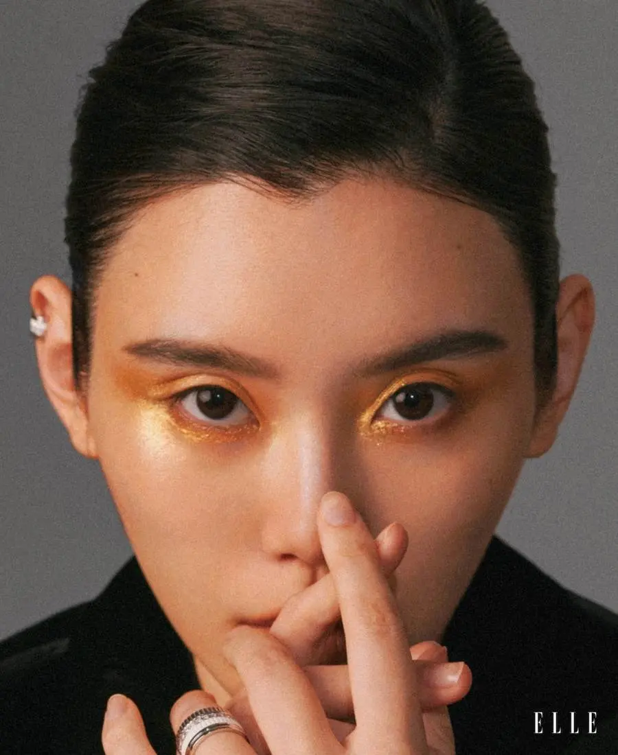 Ming Xi @ ELLE Singapore October 2023