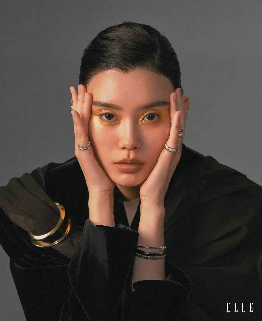 Ming Xi @ ELLE Singapore October 2023