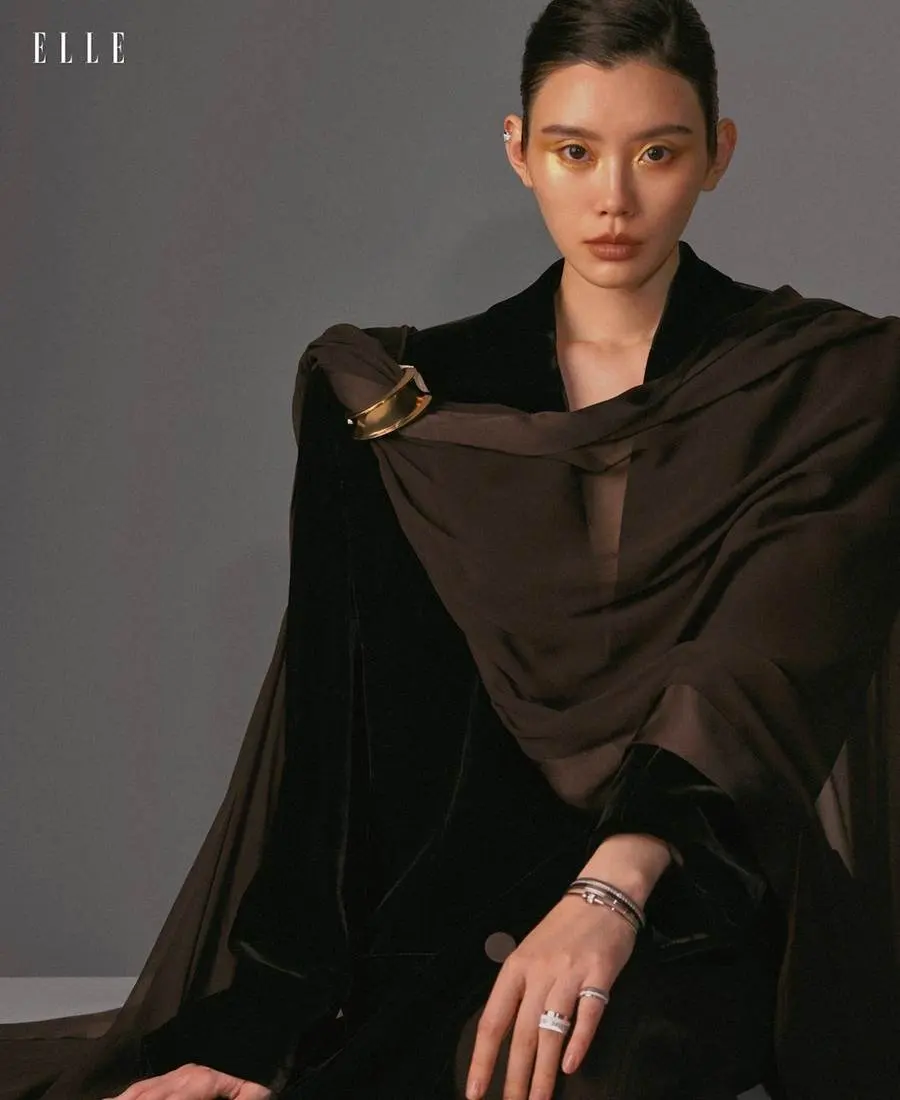 Ming Xi @ ELLE Singapore October 2023