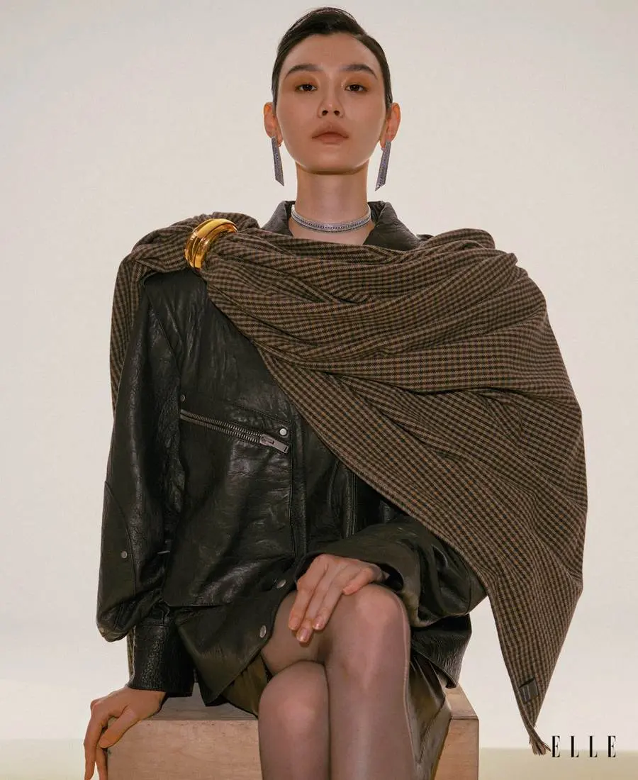 Ming Xi @ ELLE Singapore October 2023