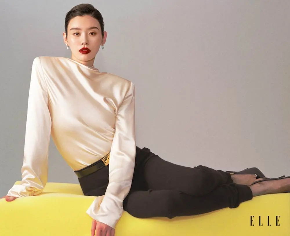 Ming Xi @ ELLE Singapore October 2023