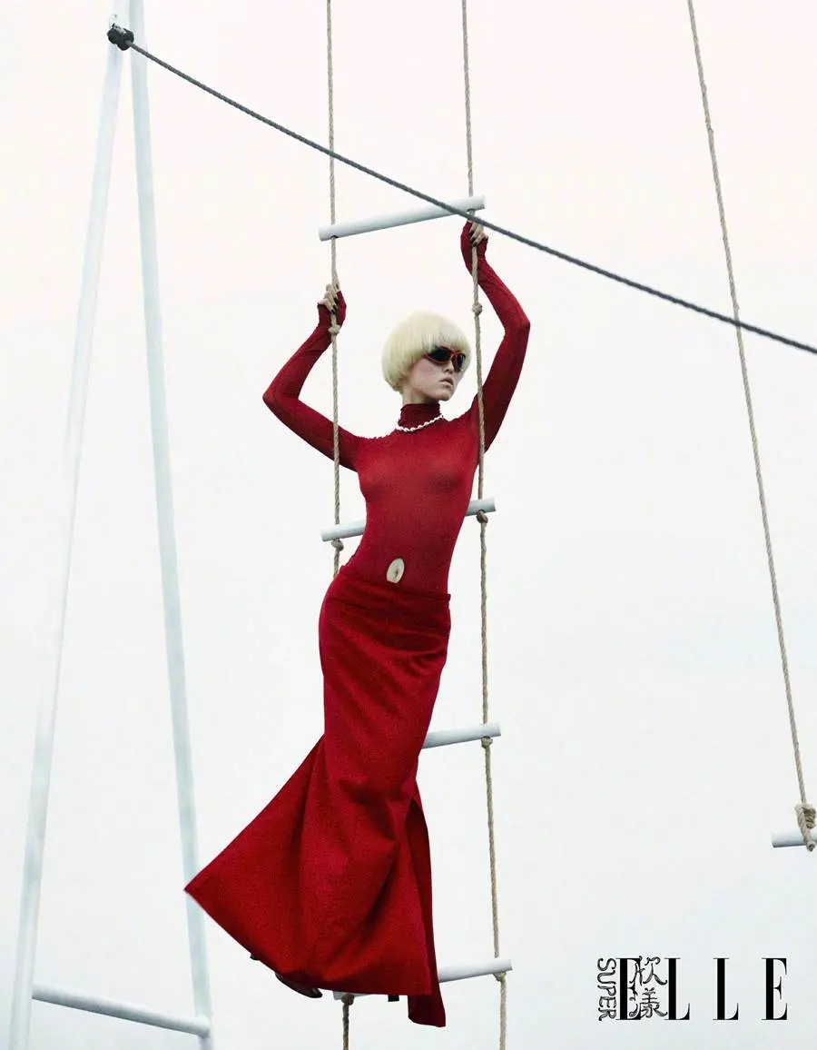 Gu Xue @ SuperELLE China October 2023