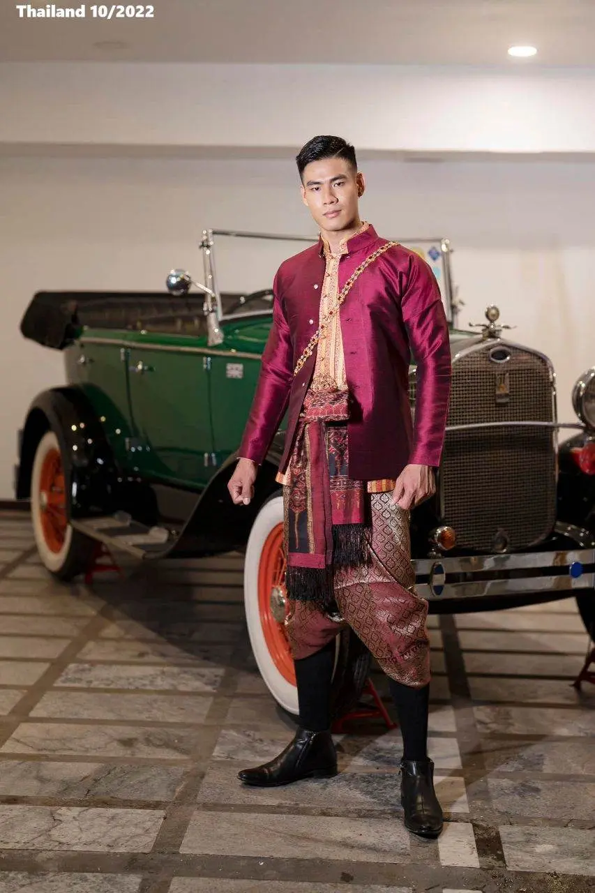 Mister Global 2021 in Thai Costume 🇹🇭🇻🇳