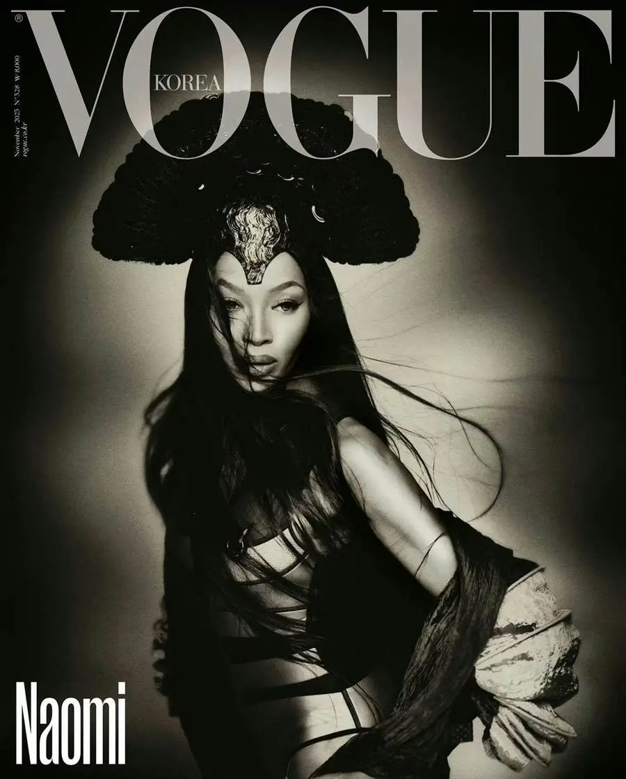 Naomi Campbell @ VOGUE Korea November 2023