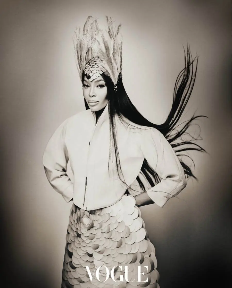 Naomi Campbell @ VOGUE Korea November 2023