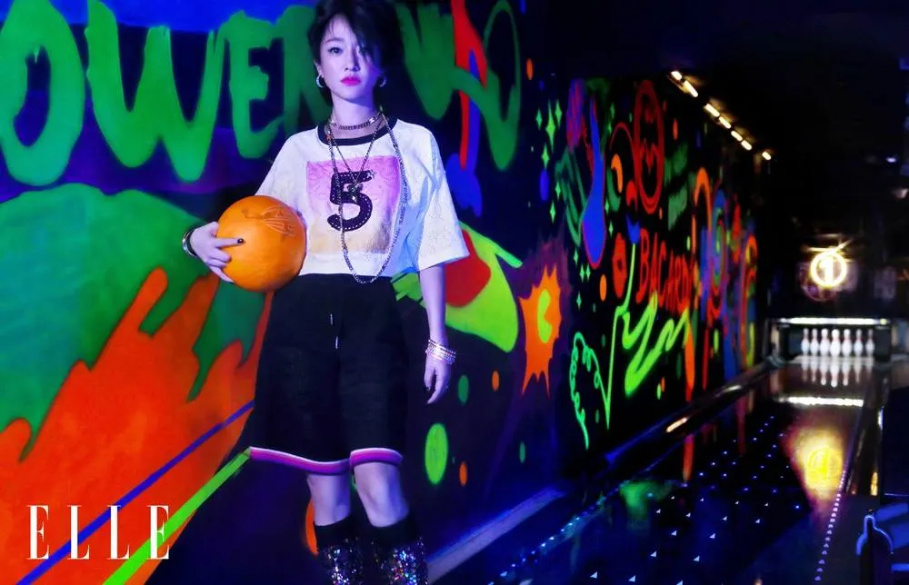 Zhou Xun @ ELLE China November 2023