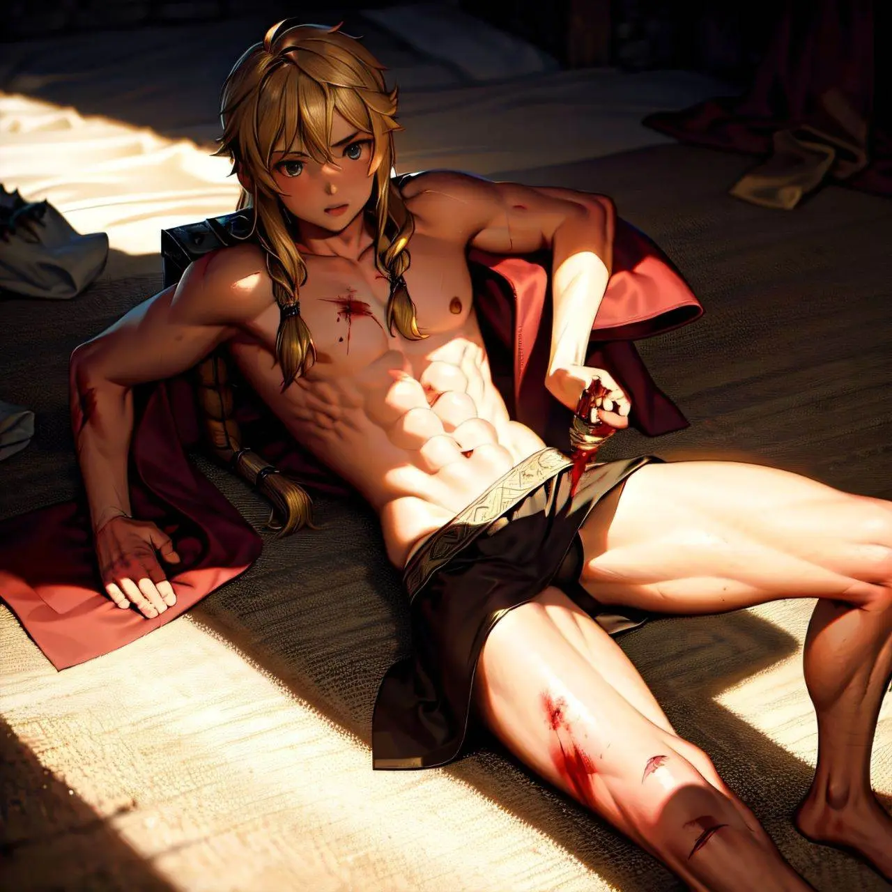 การ์ตูนผู้ชายหล่อเท่ 55
