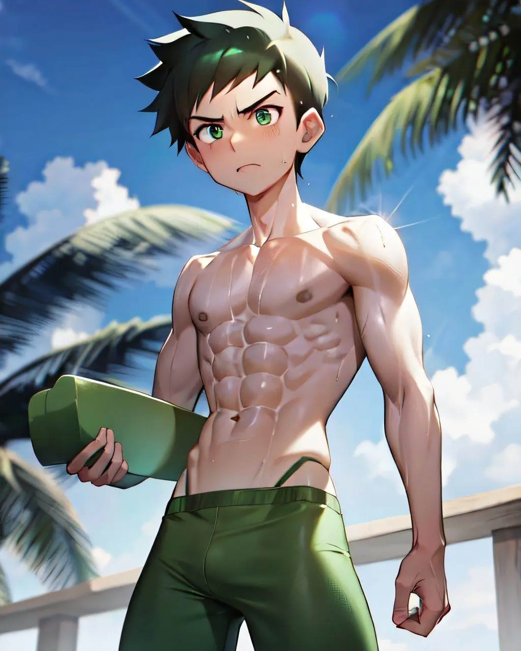 การ์ตูนผู้ชายหล่อเท่ 55