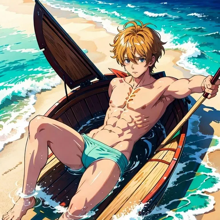 การ์ตูนผู้ชายหล่อเท่ 55