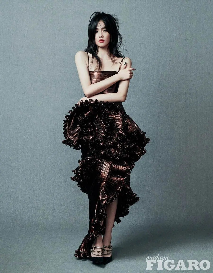 Bai Lu @ madame FIGARO China October 2023