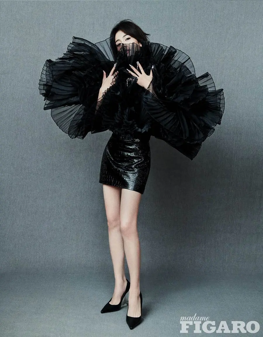 Bai Lu @ madame FIGARO China October 2023