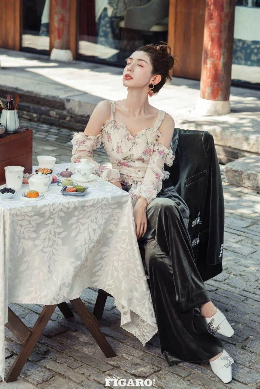 Hani kezi @ madame FIGARO Mode China October 2023