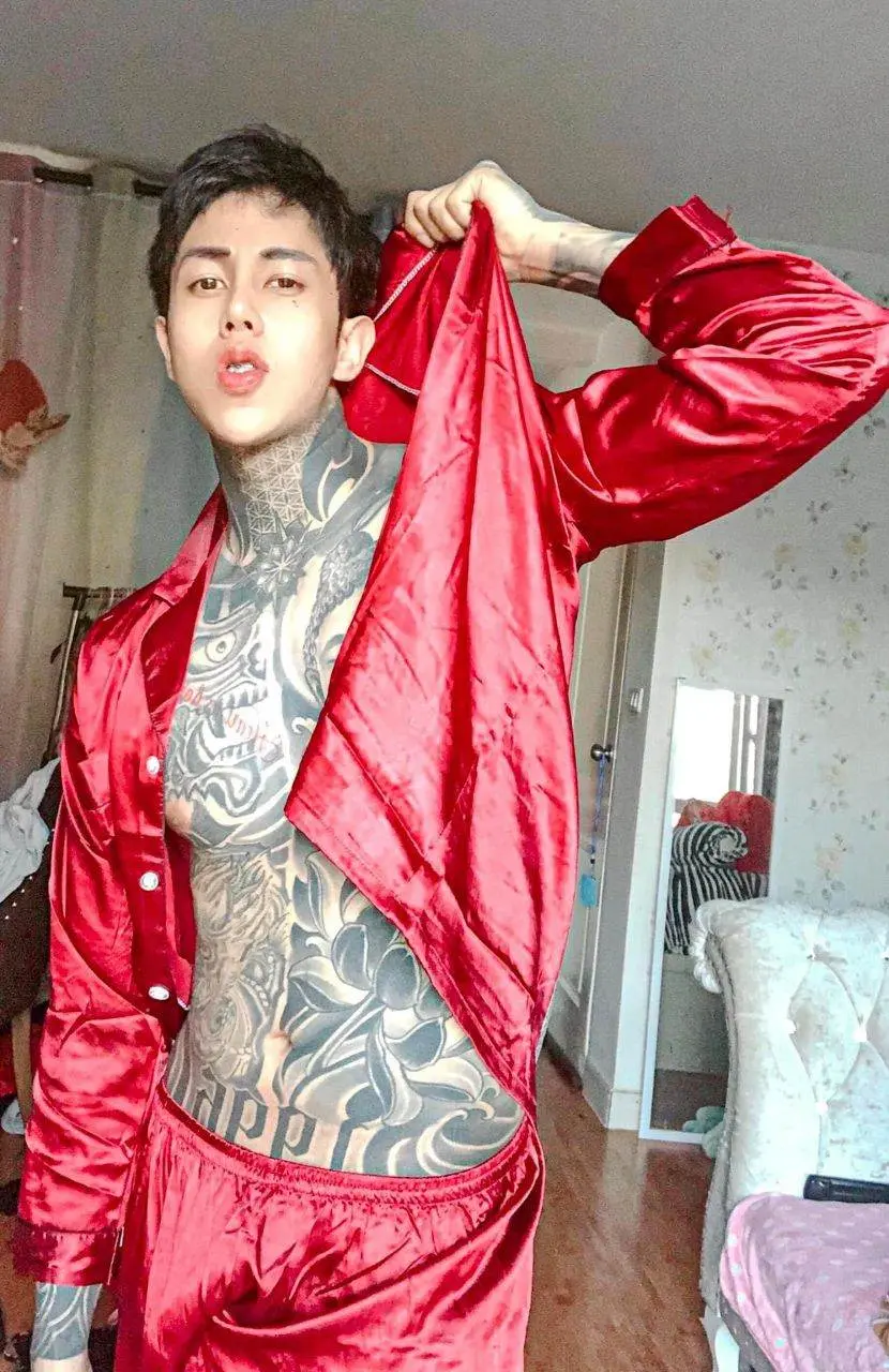 นายแบบสักลาย