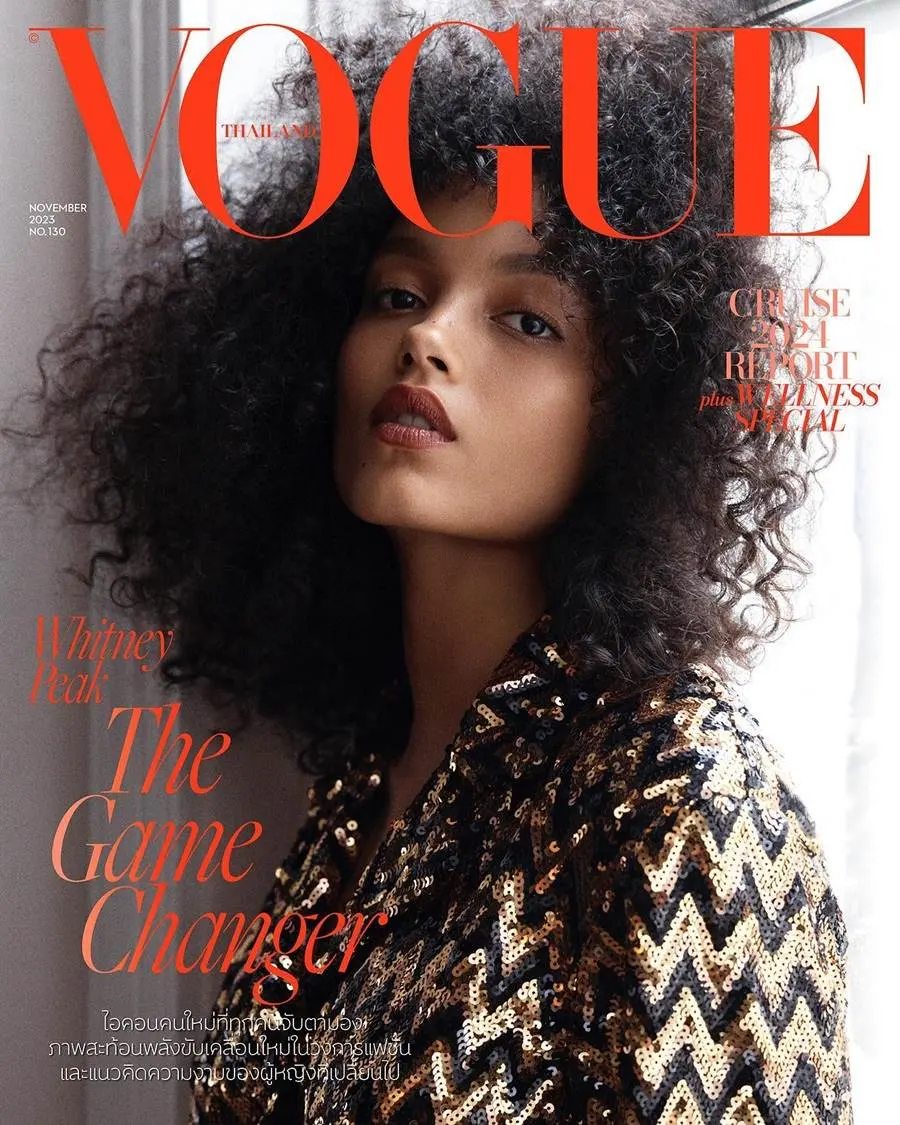 Whitney Peak @ VOGUE Thailand November 2023