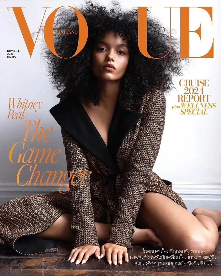 Whitney Peak @ VOGUE Thailand November 2023