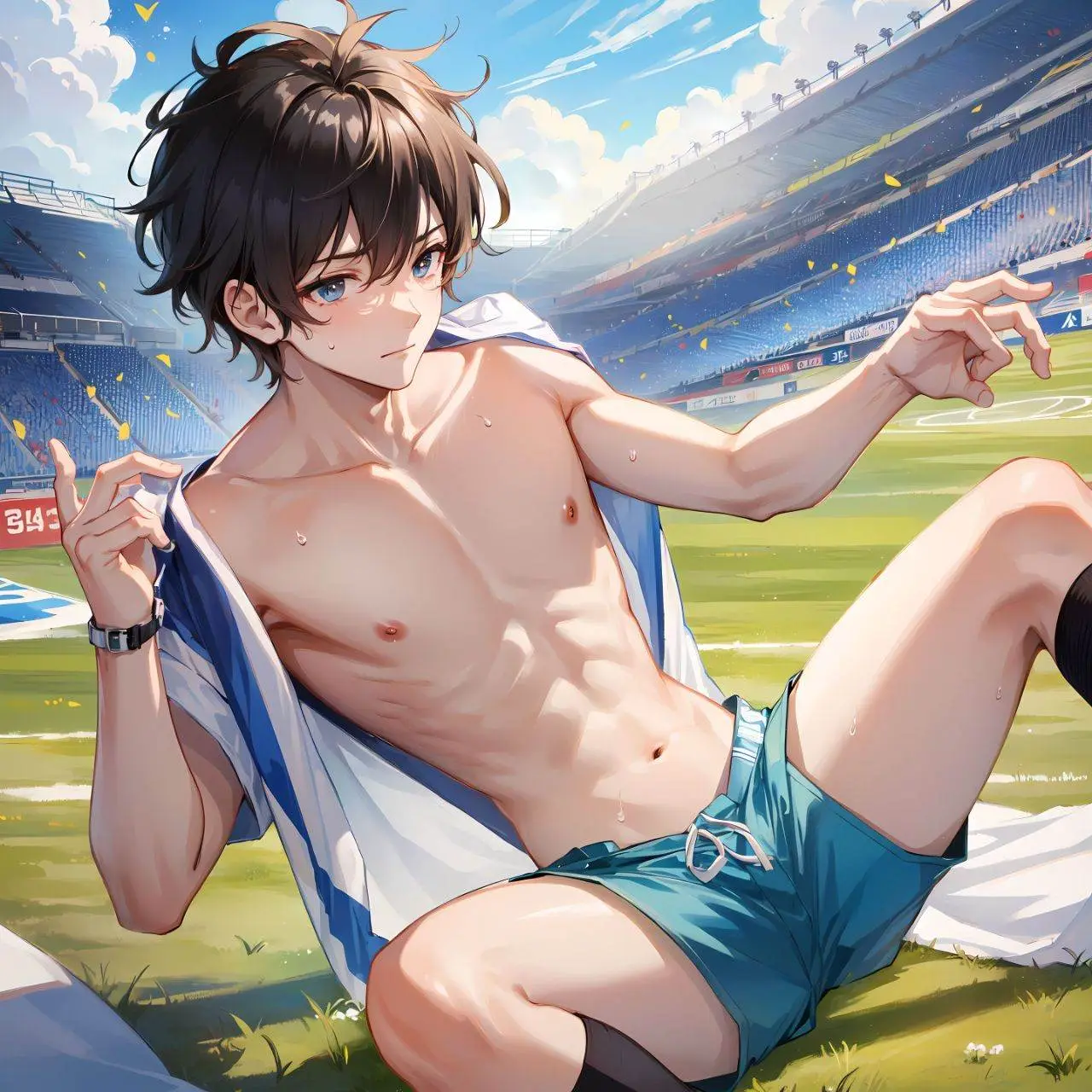 การ์ตูนผู้ชายหล่อเท่ 58
