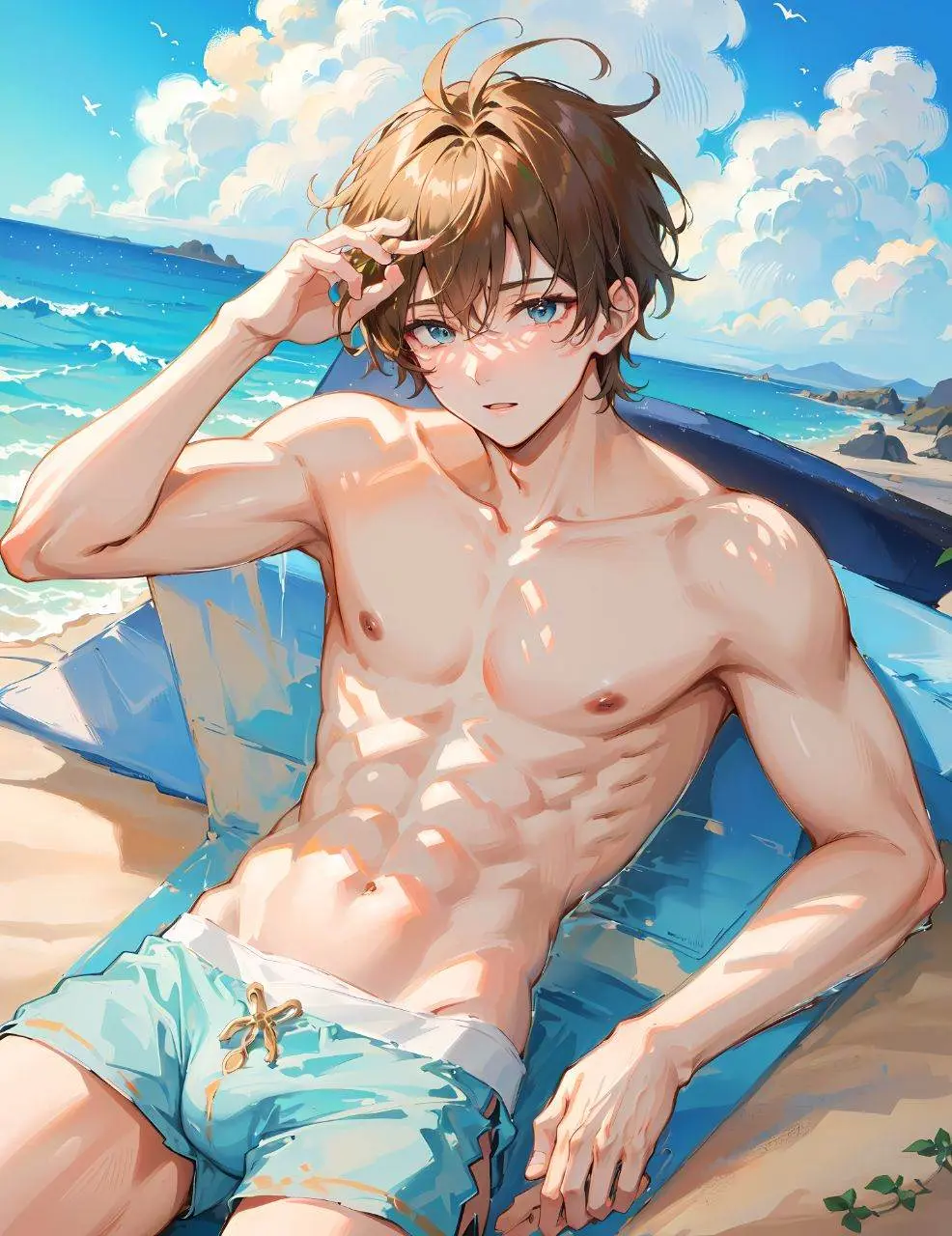 การ์ตูนผู้ชายหล่อเท่ 58