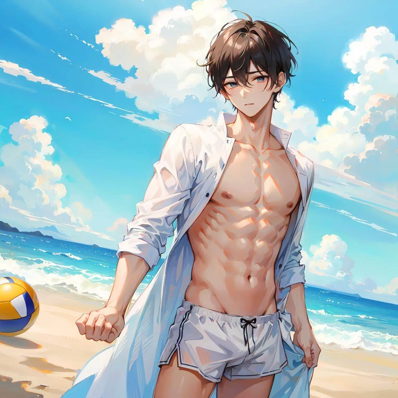การ์ตูนผู้ชายหล่อเท่ 58